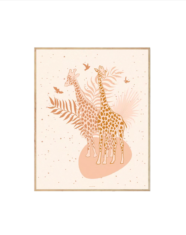 Wild World Twin Giraffes-0
