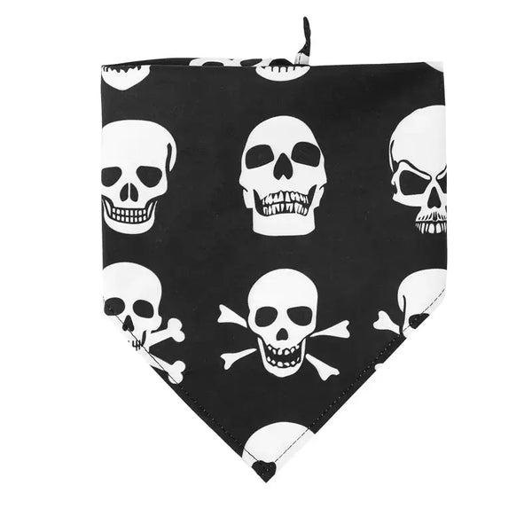 Single Layer Halloween Skull Dog Towel My Store