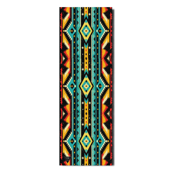 Wolfs Eye Yoga Mat – 6 mm Extra Thick, Double-Sided Non-Slip, Eco-Friendly PER with UV-Printed Design | Yune Yoga-0