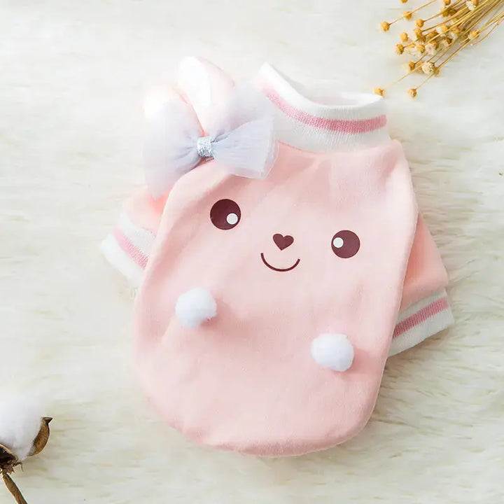 Cute Cartoon Pet Clothes for Autumn and Winter My Store