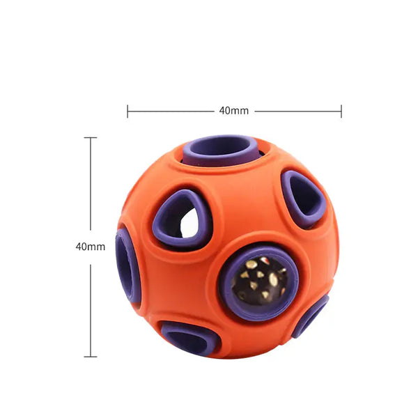 Glow-in-the-Dark Dog Toy Ball for Chewing (Medium/Large) My Store