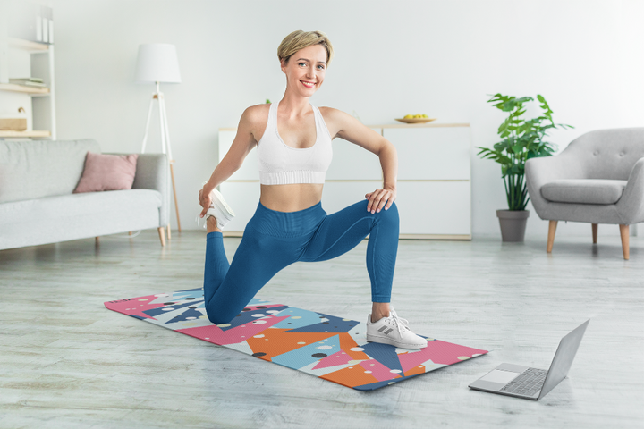 Yoga Mat | 6mm Thick | Multicolor | Non-Slip | Eco Friendly | Yune Yoga | Diorite-4