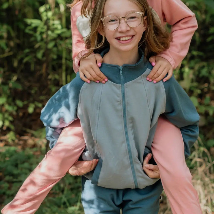 Youth Bamboo Fleece Bomber Jacket — Last Call-3