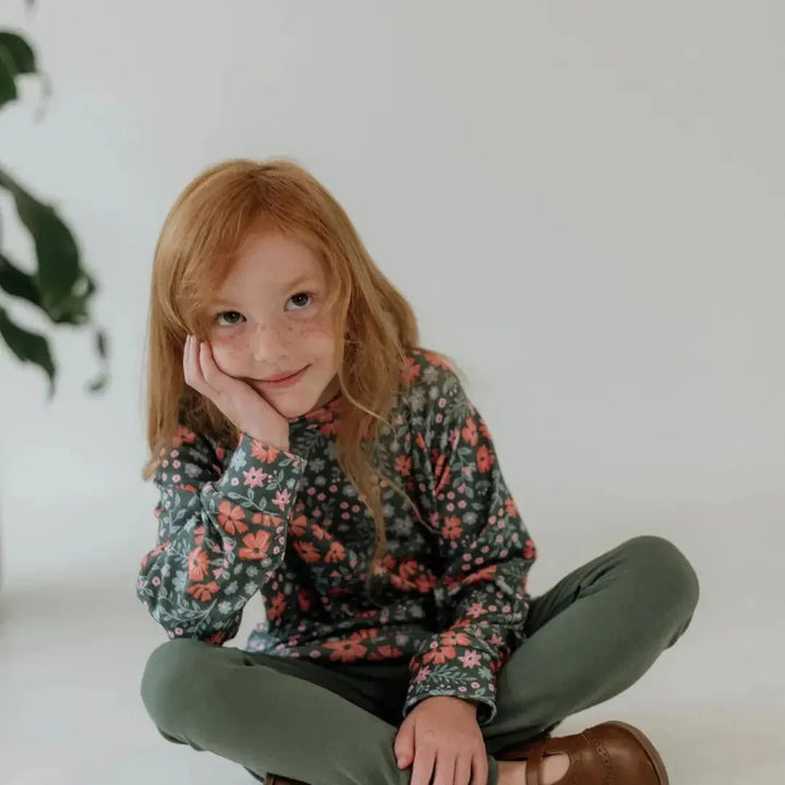 Youth Bamboo Leggings | Solid Colours — Last Call-3