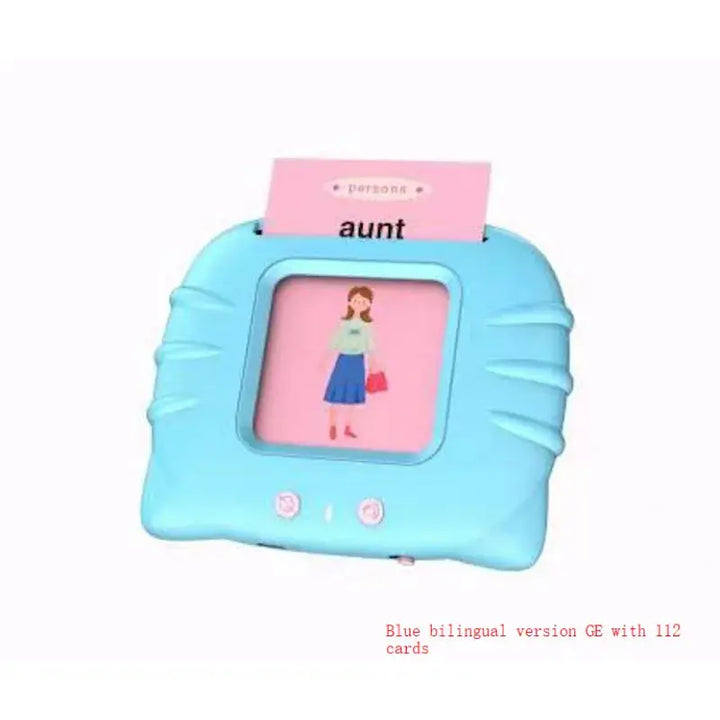 Children's Bilingual Educational Card Learning Machine My Store